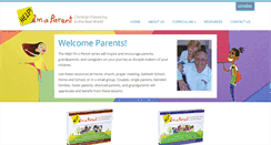Desktop Screenshot of helpimaparent.org
